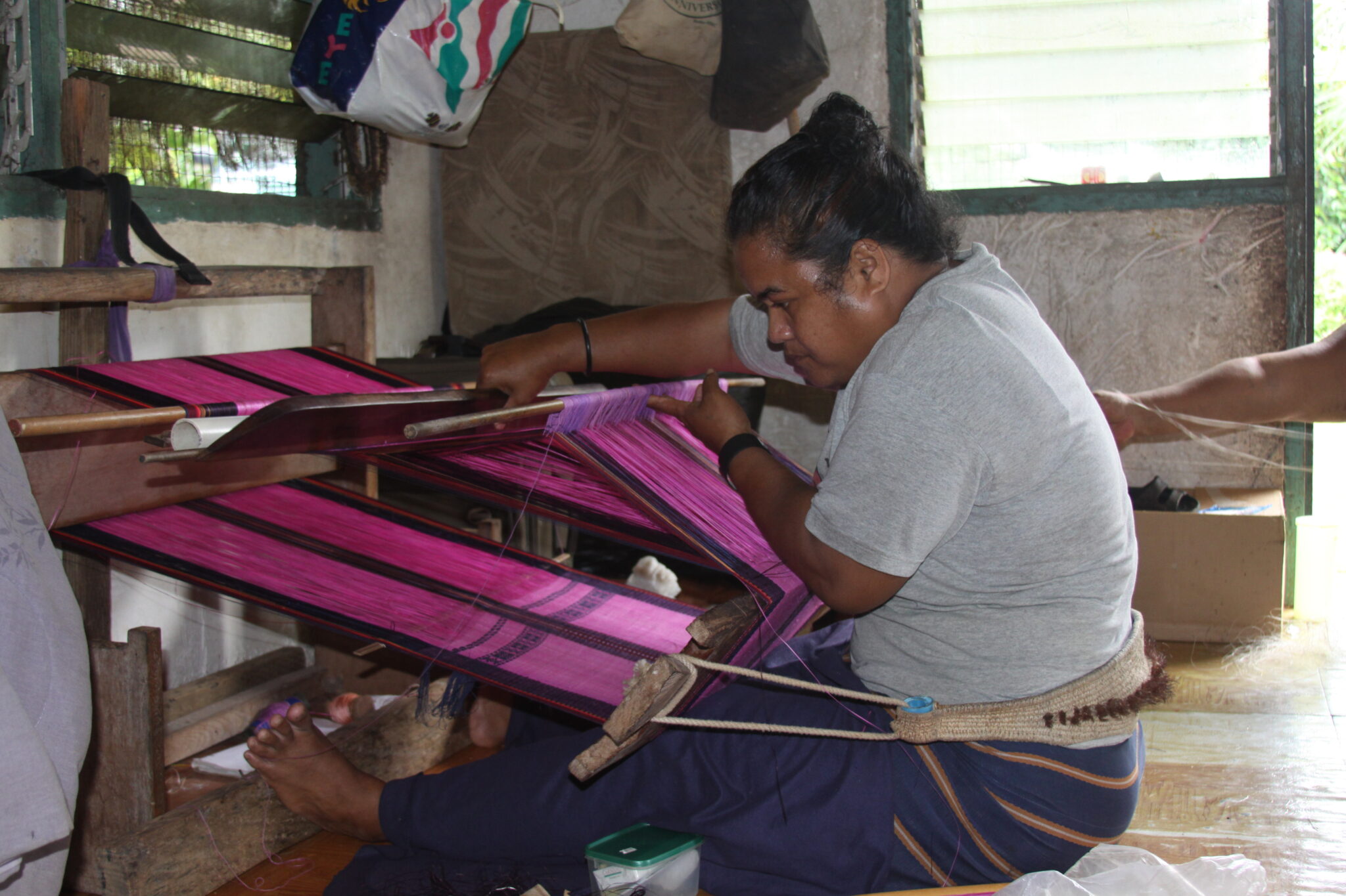 Micronesia Rope Making Peer-to-Peer Documentation of Micronesian Weaving - Habele